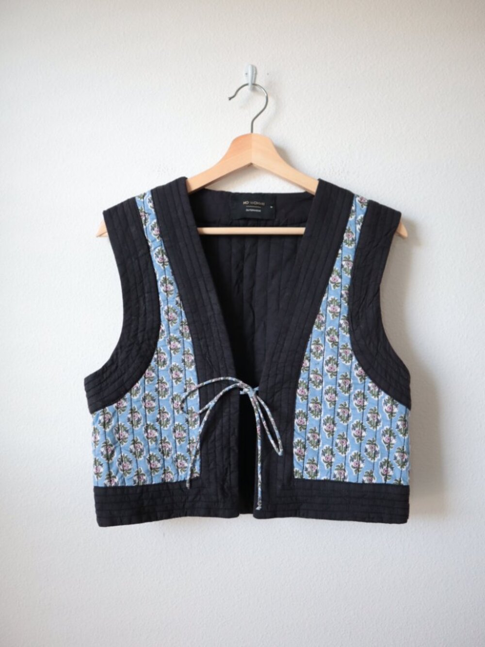 Mo Woman Quilted Cotton Vest | M